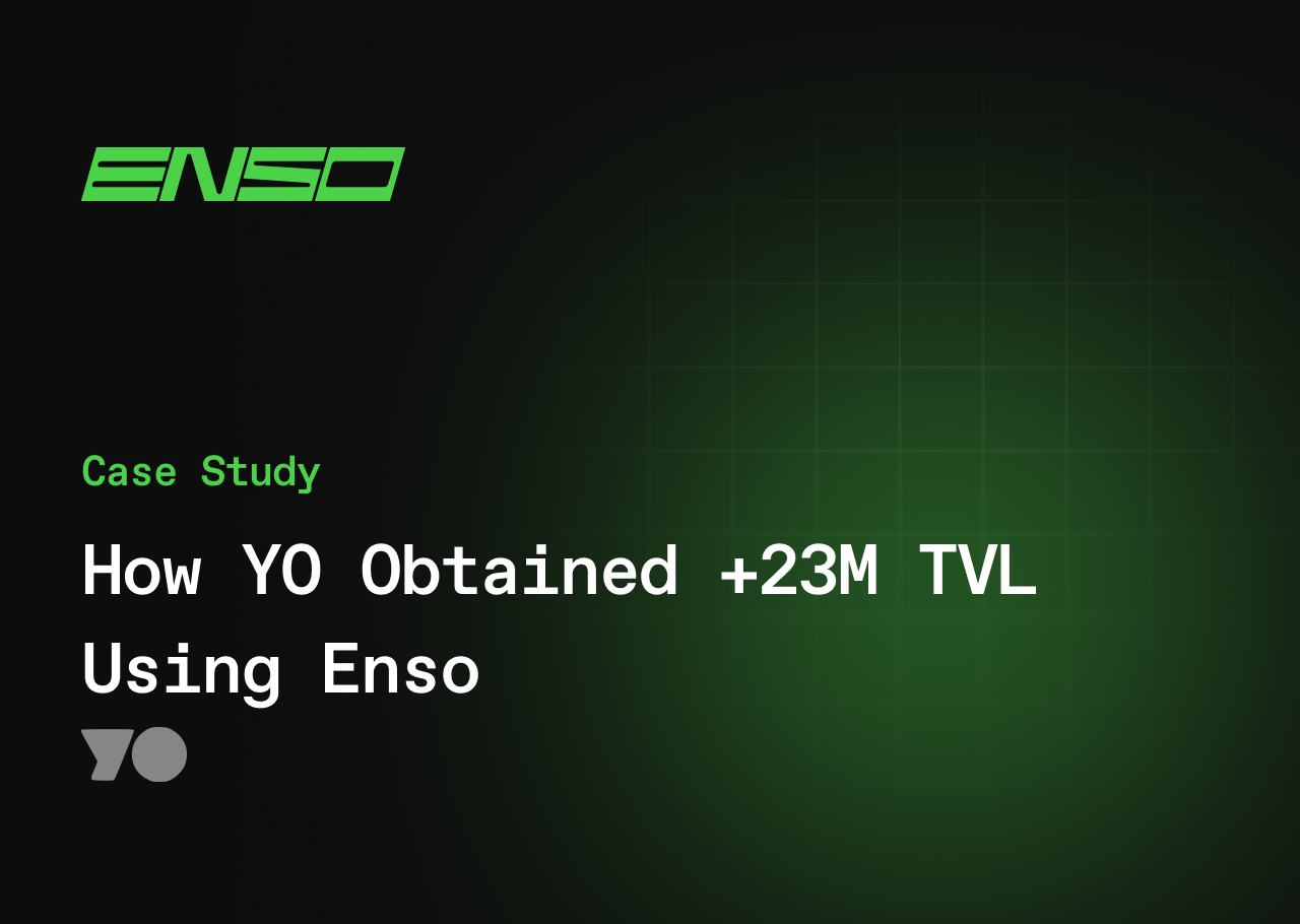 How YO obtained 12M+ TVL in 23 days using Enso