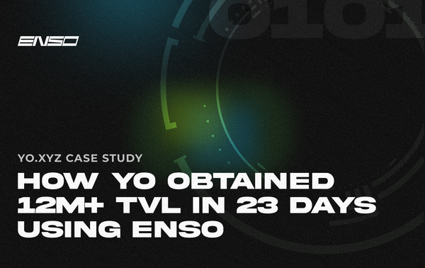 How YO obtained 12M+ TVL in 23 days using Enso